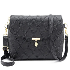 Pink Quilted Cross Shoulder Bag for Women