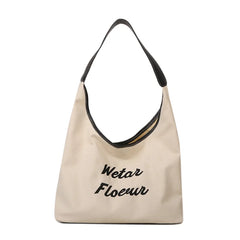 Retro Canvas Shoulder Bag Women's Tote Handbag
