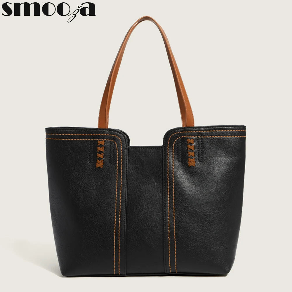 Vintage Women Handbag Designer Shoulder Bag Top-handle Purse