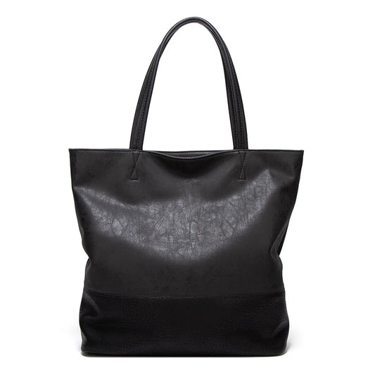 Women Leather Handbags Lady Large Tote Bag Female Pu Shoulder Bag
