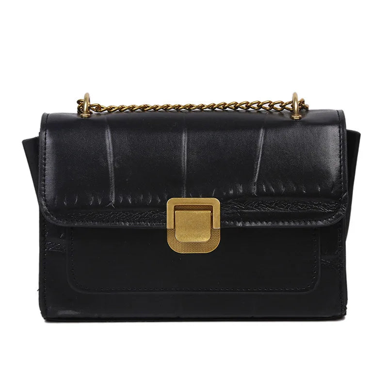 Women Vintage Handbags Female Wave Shoulder Messenger Crossbody Bags