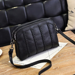 Women's Retro PU Leather Shoulder Bag Ladies Messenger Bags