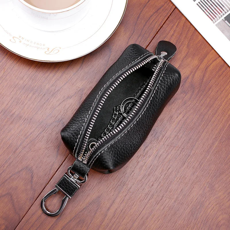 SOUTH GOOSE Leather Unisex Key Holders High Keys Organizer Men Retro Car Key Hol