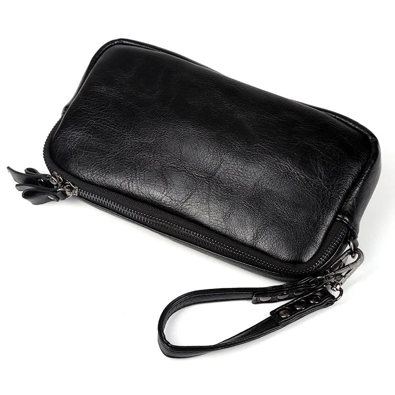 Men Wallets Classic PU Leather Long Purse Male Business Large Capacity Clutch Ha