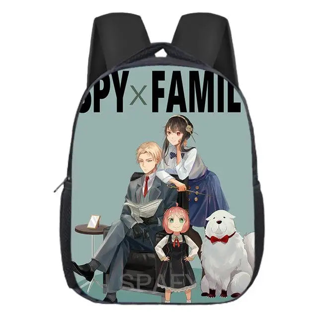 SPY?FAMILY School Bags for Children 12inch