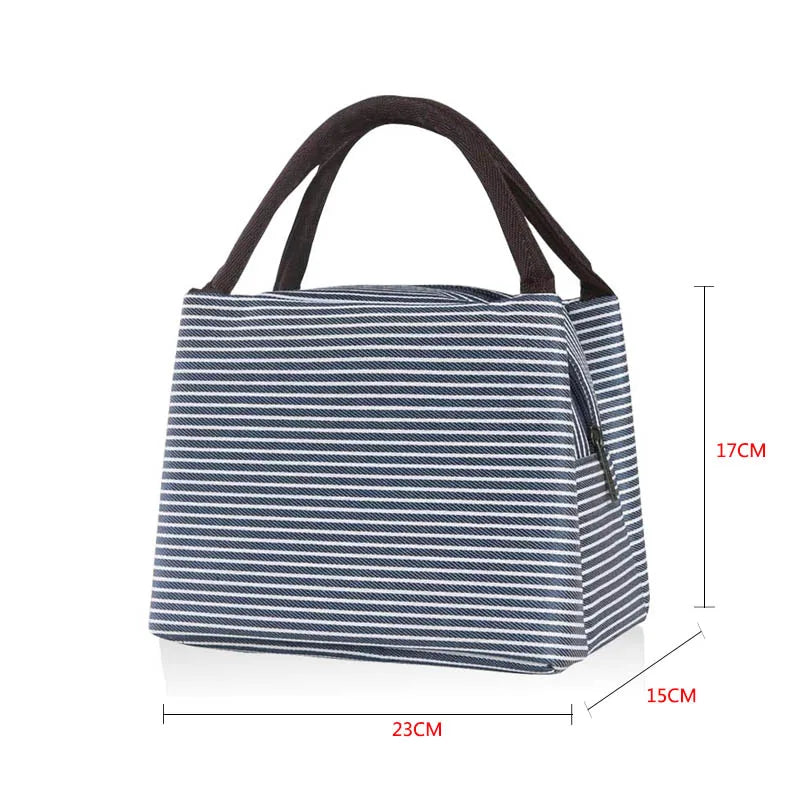 SUN EIGHT Fresh Food Bag Breakfast Bag Handbag Keep Warm Lunchbag