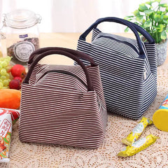 SUN EIGHT Fresh Food Bag Breakfast Bag Handbag Keep Warm Lunchbag