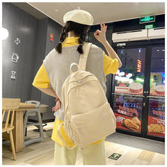Unisex Nylon Backpacks Multifunction School Bags Teenage Girl Travel Packs