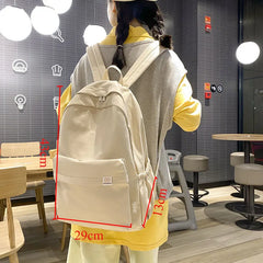Unisex Nylon Backpacks Multifunction School Bags Teenage Girl Travel Packs