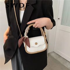 Ribbon Women Shoulder Bag Small Handbag Crossbody Purse