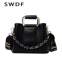 Women's PU Leather Crossbody Bags Short Handle Shoulder Purses Handbag