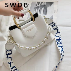 Fashionable Straw Rattan Women's Shoulder Bag Large Capacity Beach Bag