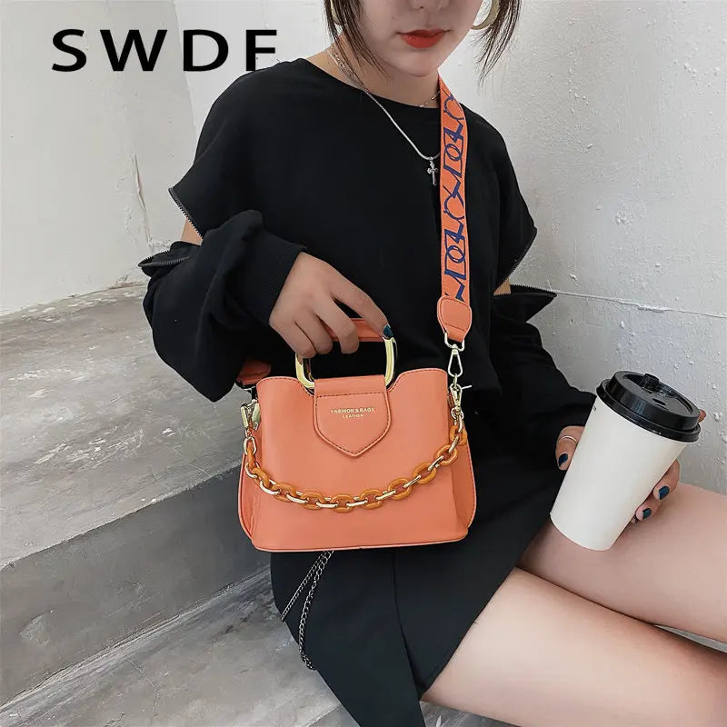 Fashionable Straw Rattan Women's Shoulder Bag Large Capacity Beach Bag