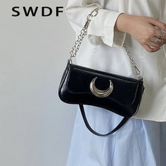 Chian Leather Shoulder Bags for Women Side Bag Crossbody Handbags and Purses