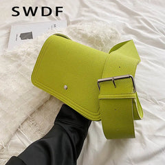 Leather Underarm Shoulder Bag for Women Ladies Crossbody Messenger Sac