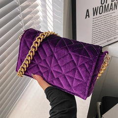 Chain Handbag for Women Shoulder Bag Flap Crossbody Bag