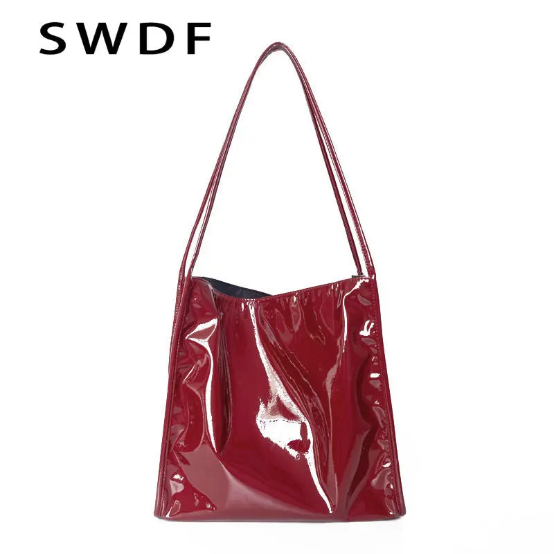 Vintage Women Shoulder Bags Large Capacity Tote Handbags