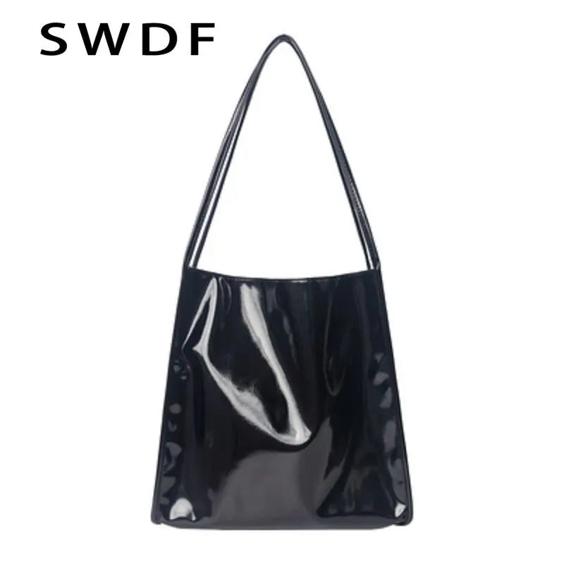 Vintage Women Shoulder Bags Large Capacity Tote Handbags