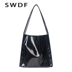 Vintage Women Shoulder Bags Large Capacity Tote Handbags