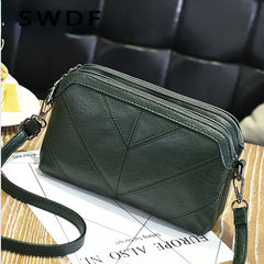 Summer Women Bag PU Leather Shoulder Bag Small Flap Crossbody Messenger Bags