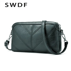 Summer Women Bag PU Leather Shoulder Bag Small Flap Crossbody Messenger Bags