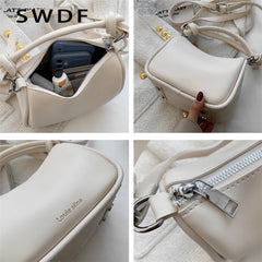 Knotted Handle Pillow Small Tote Handbags for Women Shoulder Crossbody Bags