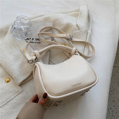 Knotted Handle Pillow Small Tote Handbags for Women Shoulder Crossbody Bags