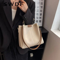 Retro Winter PU Leather Crossbody Shoulder Bags for Women