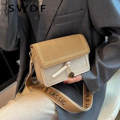Small Flap Shoulder Bag for Women Casual Crossbody Bag
