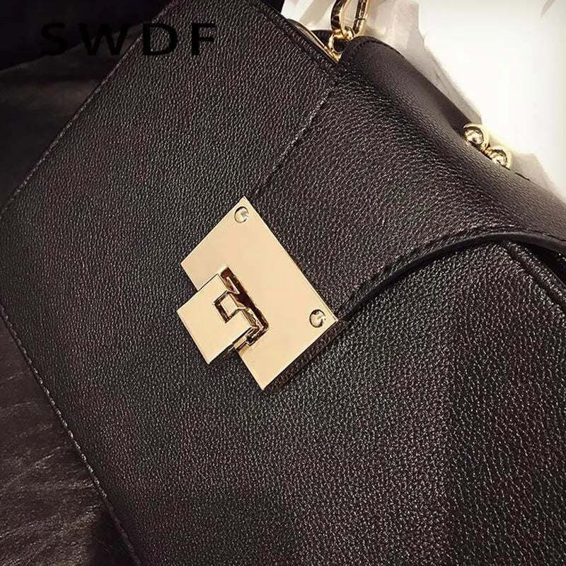 Spring Women Shoulder Bag Chain Strap Flap Handbags