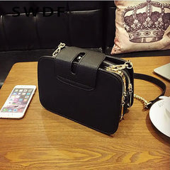 Spring Women Shoulder Bag Chain Strap Flap Handbags