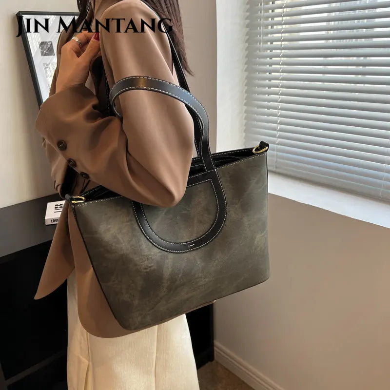 SWDF Large Tote Handbag Purse Shoulder Crossbody Bag Women Messenger Bag