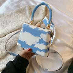 Sac A Main Femme Women's Retro Printing One Shoulder Messenger Bag