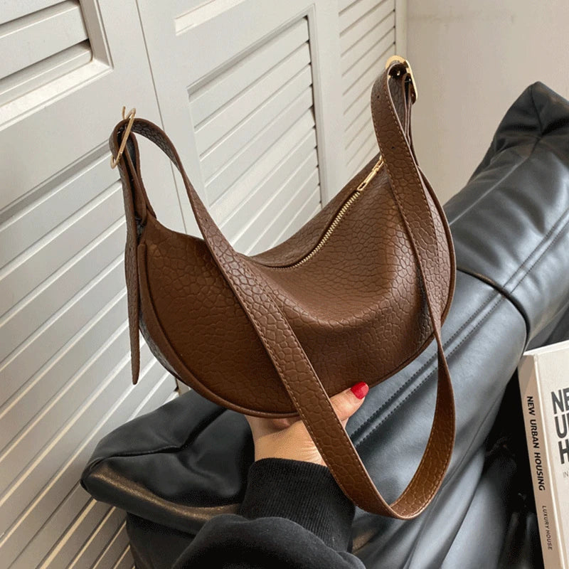 Soft Leather Crossbody Bags Brown Women's Bag