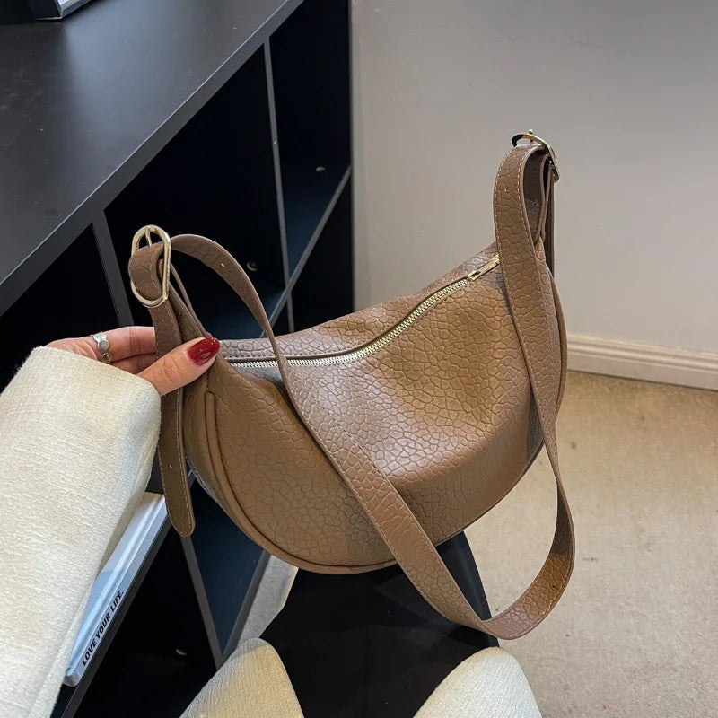 Soft Leather Crossbody Bags Brown Women's Bag