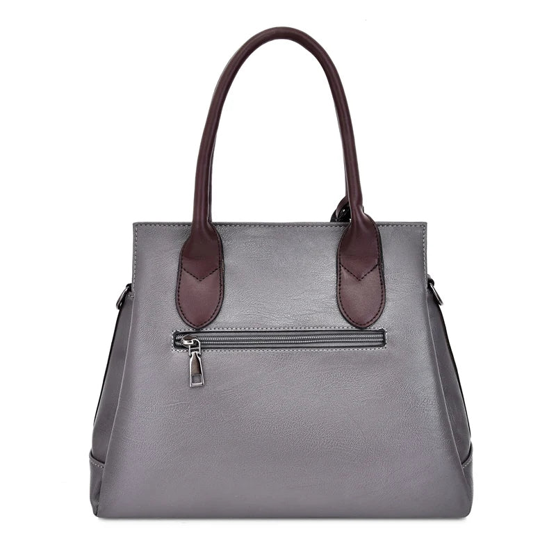 Flower Tassel Crossbody Messenger Bag High Leather Women Handbag