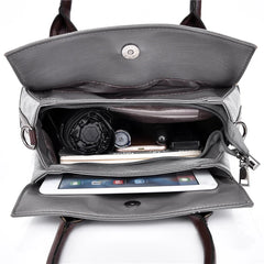 Flower Tassel Crossbody Messenger Bag High Leather Women Handbag