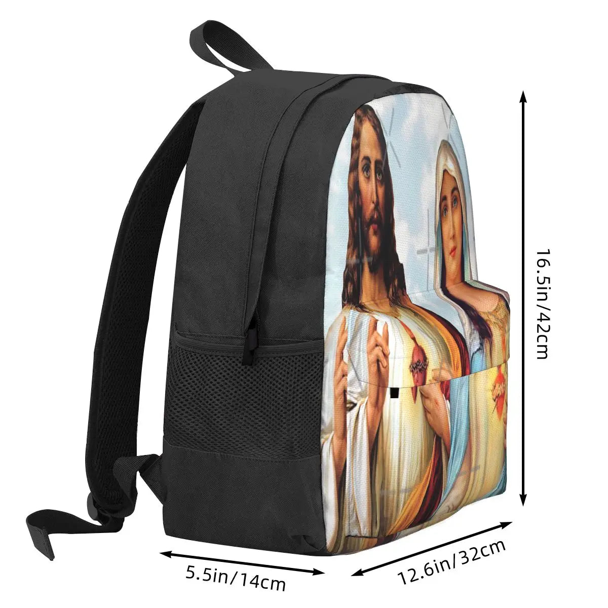 Sacred And Immaculate Hearts Backpacks - Retro Men's & Women's Class Bags