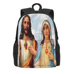 Sacred And Immaculate Hearts Backpacks - Retro Men's & Women's Class Bags