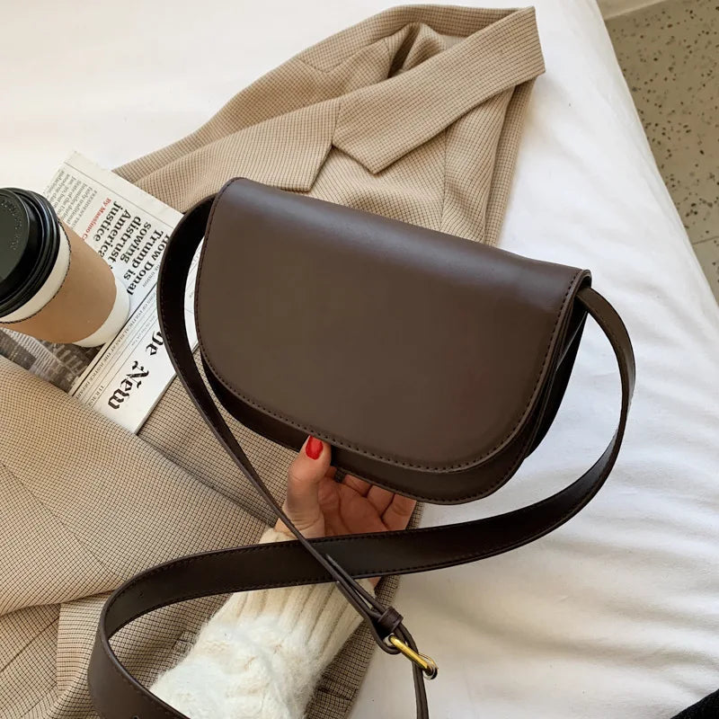 Women's Small PU Leather Crossbody Bag