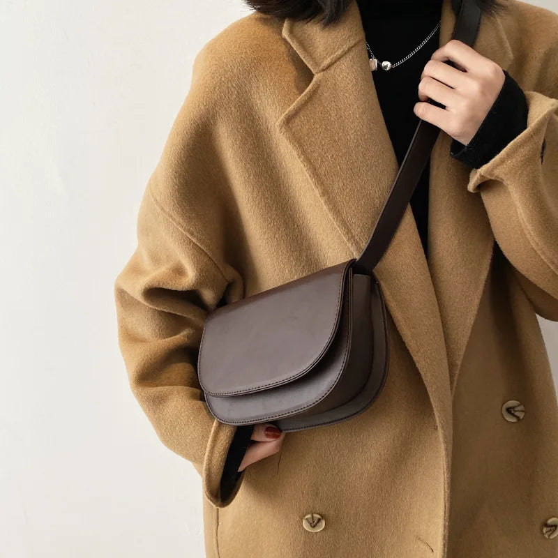 Women's Small PU Leather Crossbody Bag