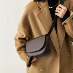 Small PU Leather Crossbody Bags for Women Shoulder Chest Bag