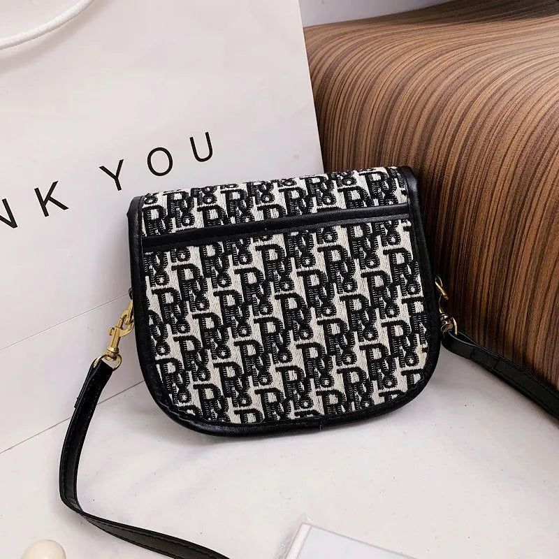 Saddle Bag Small Square Bag Lady Shoulder Bag