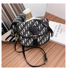 Saddle Bag Small Square Bag Lady Shoulder Bag