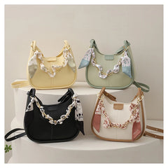 Small PU Leather Cross Bag Women's Shoulder Handbag