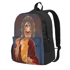 Saint Jeff Of Goldblum Backpacks Men's & Women's School Bag