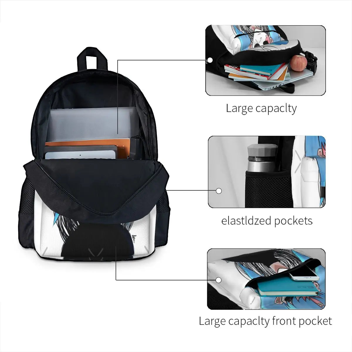 Sally Face Backpacks Men Women