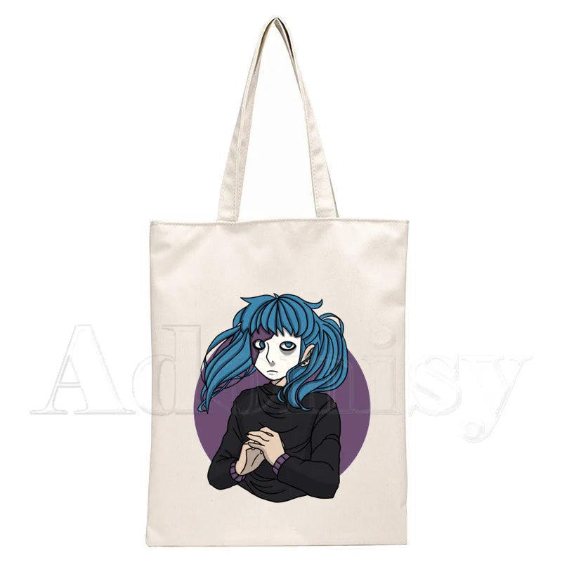 Sally Face Harajuku Canvas Tote Bag