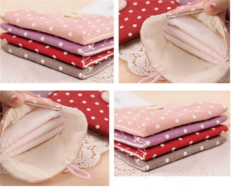 Sanitary Napkin Towel Pads Bag Purse Holder Organizer for Women