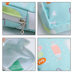 Sanitary Pad Pouch Cosmetic Organizer Bag Travel Makeup Napkin Bag